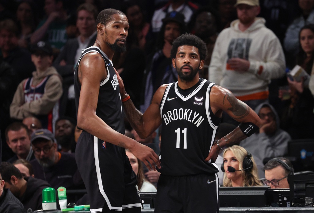 Kevin Durant and Kyrie Irving